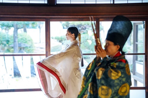 令和七年　橦木館　福招く古式の舞初め